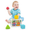 Montessori Baby Storage Cube Bin Shape Sorter Toy