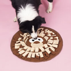 Interactive Monkey Pet Puzzle Snuffle Feeding Mats