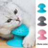 Pet Cat Sucker Rubbing Hair Massager Scratching Device