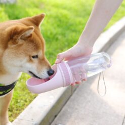 Portable Outdoor Dog Water Bottle Drinker Dispenser