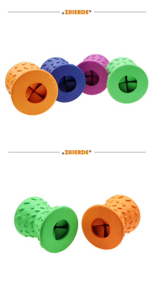 Interactive Dog Slow Food Leak Treat Puzzle Ball Toys