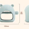 Silicone Little Bear Shape Wrist Hand Teething Toy