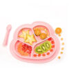 Silicone Cloud-shaped Baby Tableware Dinner Plate