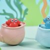 Cartoon Animal Bathing Splashing Crabs Wind-Up Toy