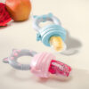 Silicone Pig Shape Baby's Fruit Suckers Teether Pacifier