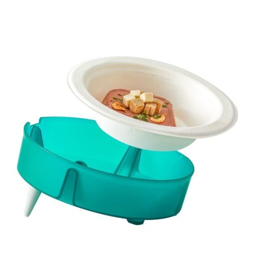 Portable Disposable Replaceable Pet Food Feeders Bowl
