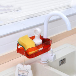 Kitchen Faucet Hanging Drain Shelf Rack Organiser