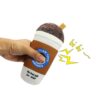 Creative Funny Coffee Cup Shape Dog Squeaky Toy