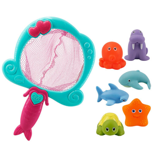 Children's Swimming Mermaid Fishing Animal Bath Toy