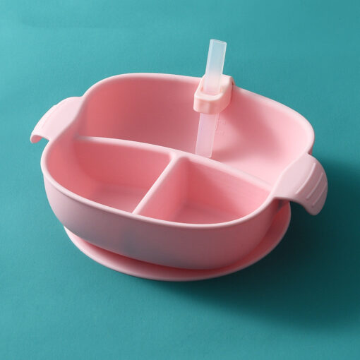 Non-slip Waterproof Silicone Infant Food Feeding Bowl