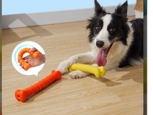 Interactive Molar Stick Bite Resistant Dog Chew Toy