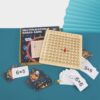Interactive Wooden Counting Board Game Learning Toy