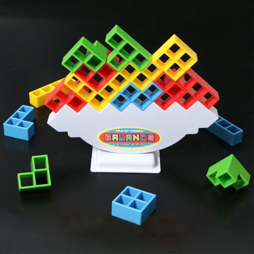 Building Blocks Balance Puzzle Stacking Board Game Toy