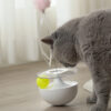 Funny Electric Cat Stick Ball Feather Tumbler Toy