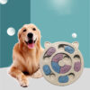 Interactive Pet Slow Food Feeding Plate Bowl Toy