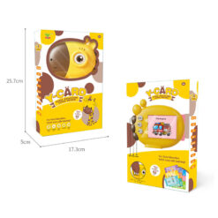 Kid's Early Education Giraffe Card Reader Machine Toy