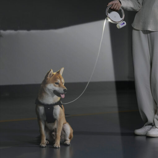 Automatic Lighting Retractable Dog Leash Traction Rope