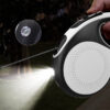 Non-Slip Handle Automatic Pet LED Retractable Leash