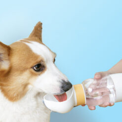 Portable Cloud Shape Pet Water Drinking Cup Food Bowl