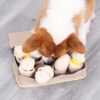 Interactive Dog Snuffle Egg Blind Box Food Dispenser