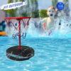 Portable Floating Basketball Hoop Pool Game Toy