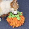 Interactive Pumpkin Shape Pet Food Feeder Snuffle Ball