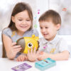 Kid's Early Education Giraffe Card Reader Machine Toy
