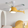 Creative Indoor Airplane Shape Ceiling Light Fan