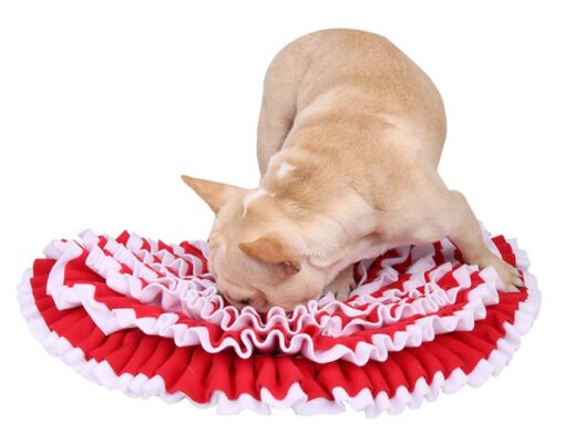 Pet Hide Treats Slow Eating Nose Training Sniffing Pad