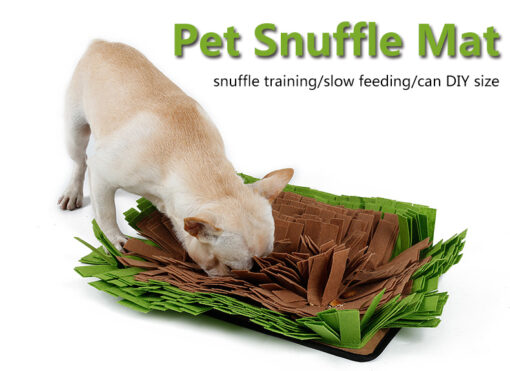 Pet Food Sniffing Smell Training Puzzle Blanket Mat