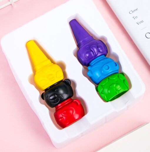 Cute Shape Finger Crayons Children's Educational Toy - Image 4