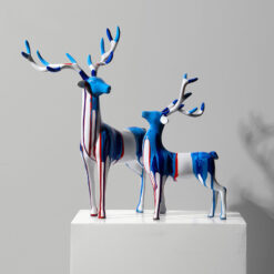 Creative Resin Animal Deer Ornaments Desk Decoration