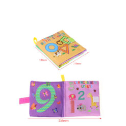Baby Early Educational Learning Cloth Books Toy