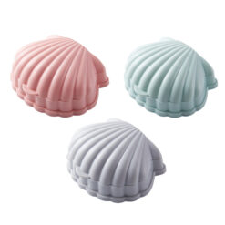 Cute Creative Seashell Shape Anti-slip Soap Box Holder