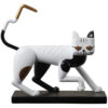 Creative Robot Cat Shapes Abstract Figurine Ornaments