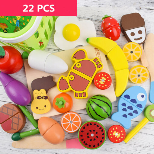 Magnetic Children's Simulation Fruit Cutting Play Toys