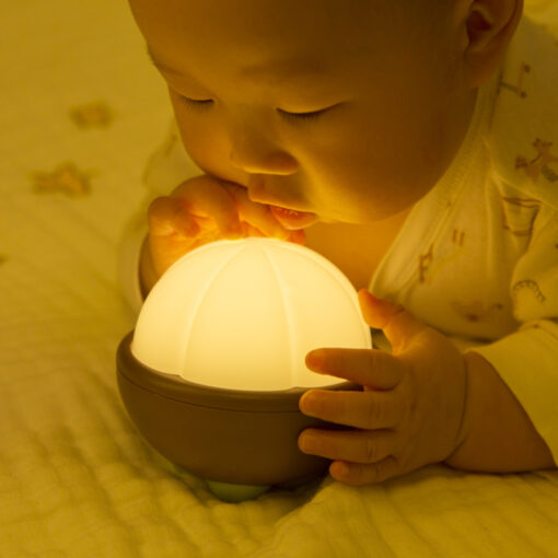 Creative Mangosteen Fruit Shape Night Light Lamp