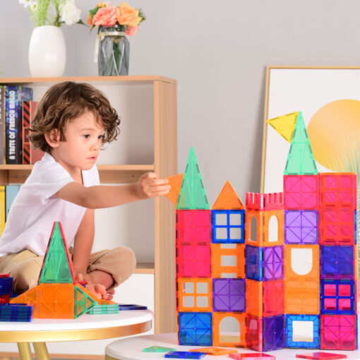 Creative Magnetic Tiles Building Blocks Educational Toy