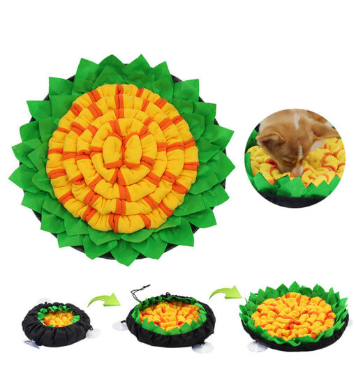 Portable Non-slip Pet Slow Food Sniffing Blanket Mat