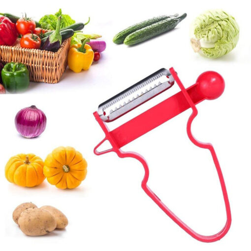 Multifunction Stainless Steel Double Rotating Peeler