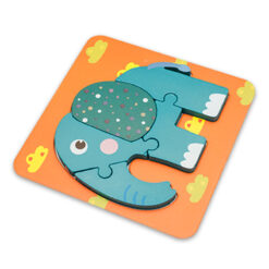 3D Montessori Cartoon Animals Kids Puzzles Board Toy