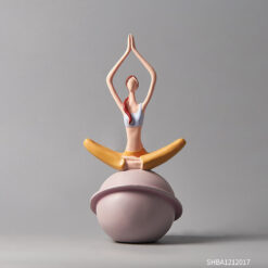 Creative Small Cute Yoga Girl Ornaments Decoration