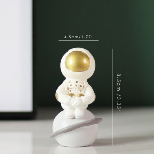 Creative Mini Astronaut Figurine Indoor Decor Ornaments