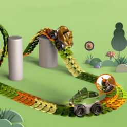 Create Dinosaur Roller Coaster Children's Track Toys