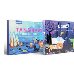 Interactive Magnetic Tangram Jigsaw Puzzle Board Toy