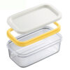 Durable Rectangular Kitchen Butter Cutter Storage Box