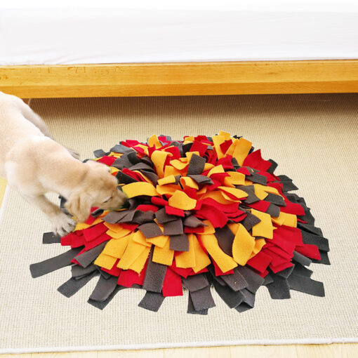 Interactive Non-Slip Pet Food Feeder Snuffle Mat