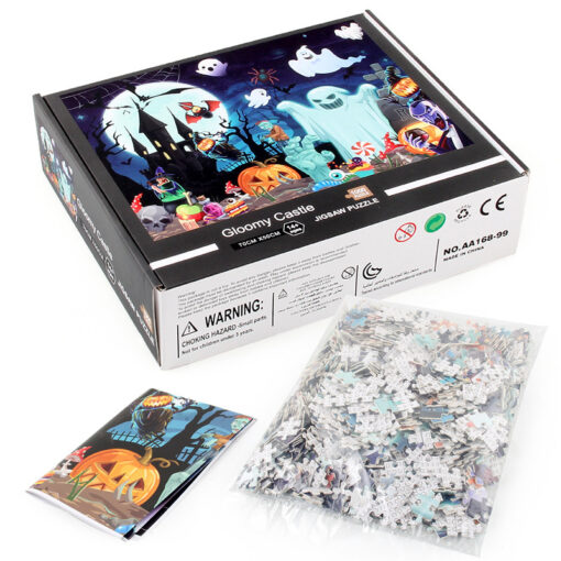 Halloween Design Jigsaw Puzzle Board Game Toy