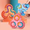 Six-sided Rotary Magic Bean Gyro Decompression Toy