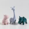 Minimalist Ceramic Animal Ornaments Home Decoration